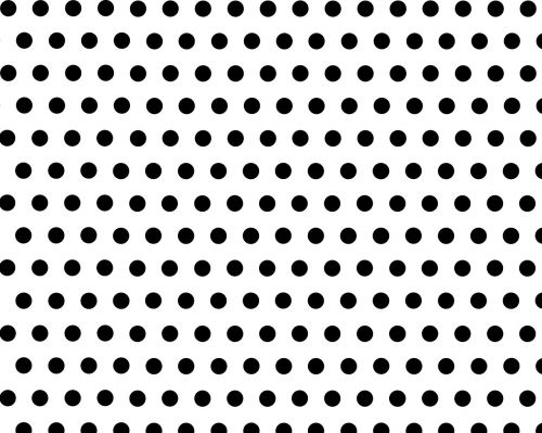 background white polka dots