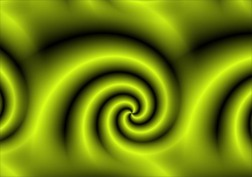 background green snail