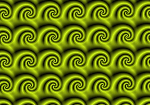 background wave spirals