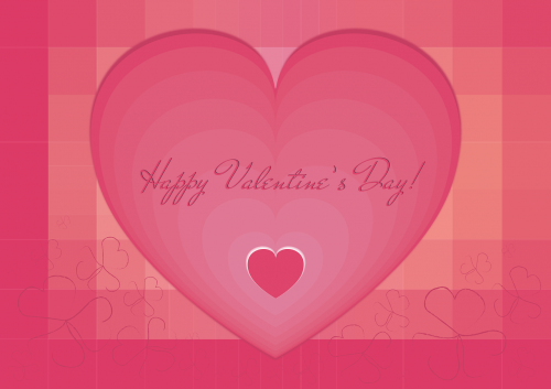 background valentine greeting card