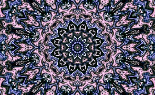 background kaleidoscope abstract