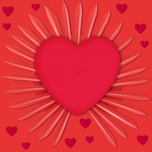 background texture heart