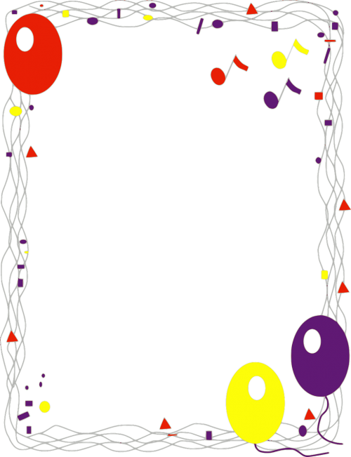 background border decorations