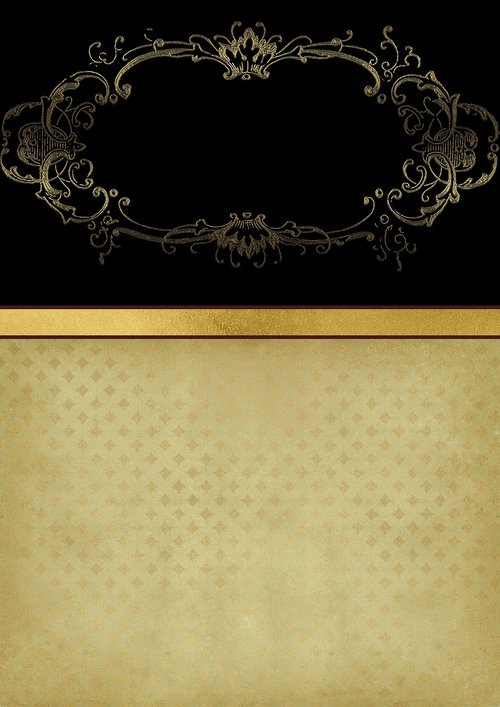 background  frame  gold