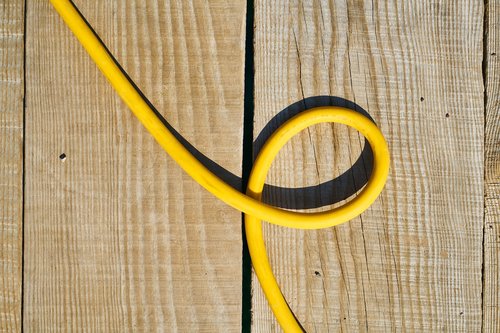 background  yellow  rope