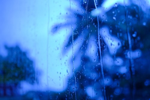 background  rain  blue