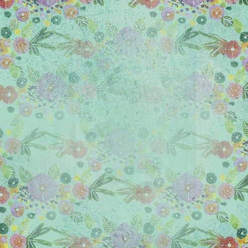 background  floral  green