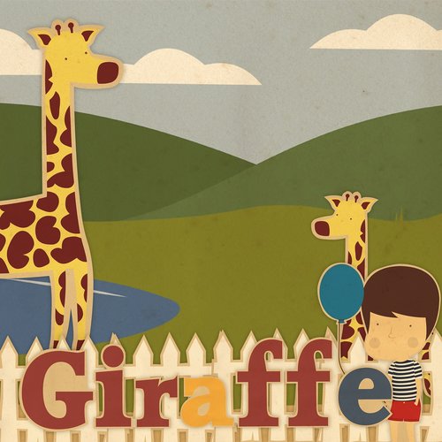 background  giraffe  animal