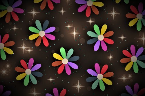 background  floral  flowers