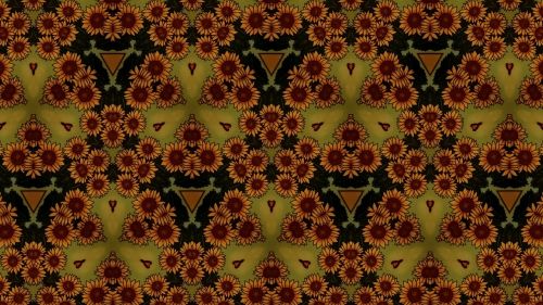 background sunflower abstract