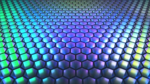background abstract honeycomb