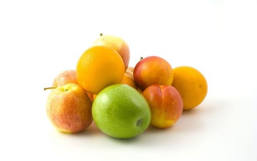 background colorful fruits