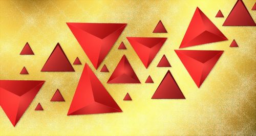 background abstract triangle