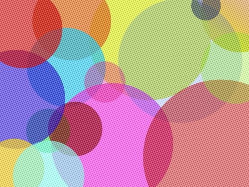 background circles colorful