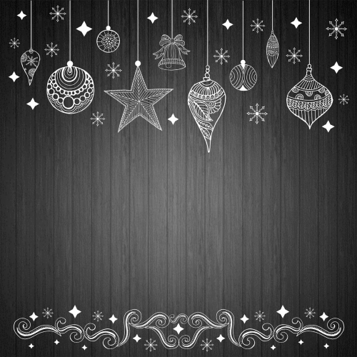 background christmas background wood ornaments