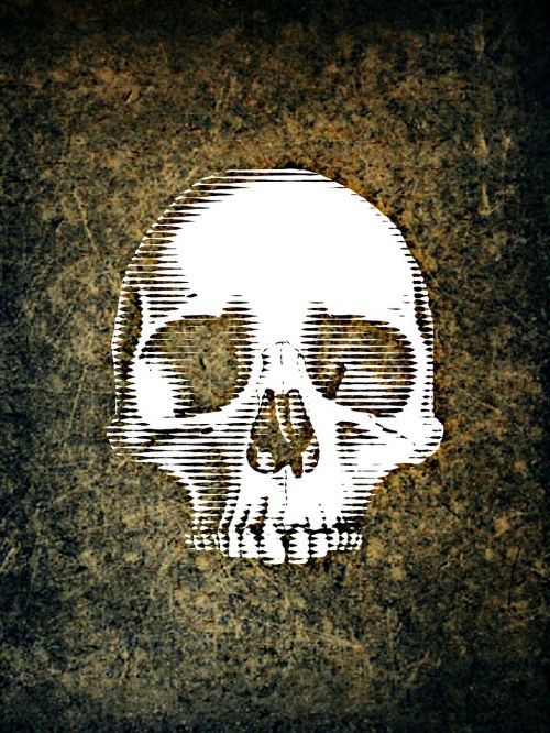 background image skull and crossbones abstract