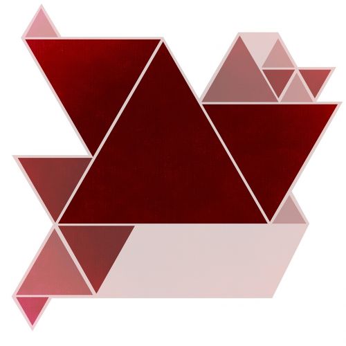 background image red triangle