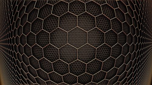 background texture hexagon grid