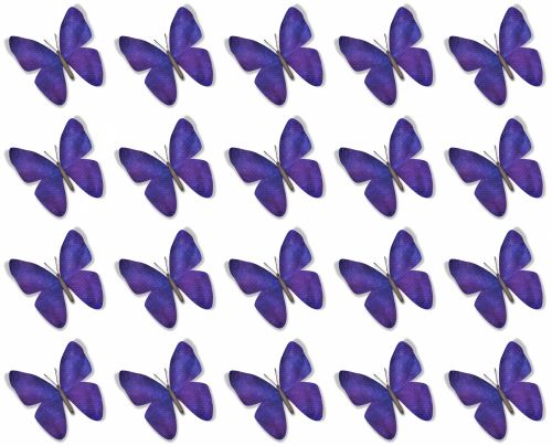 Background With Butterflies