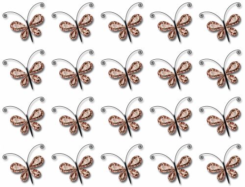 Background With Butterflies