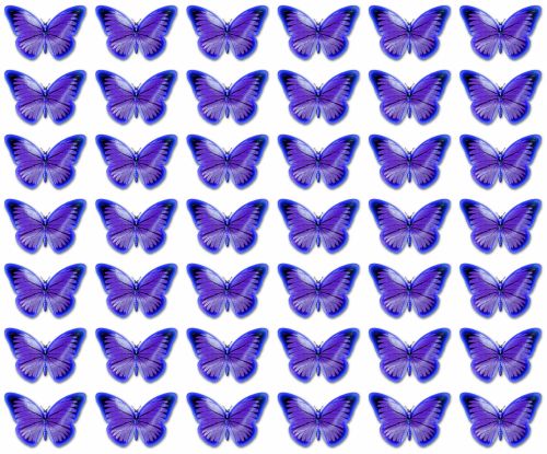 Background With Butterflies