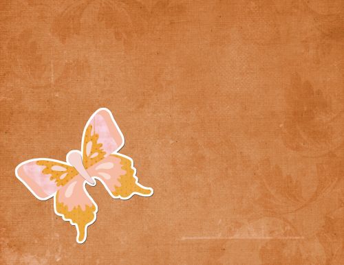 Background With Butterflies