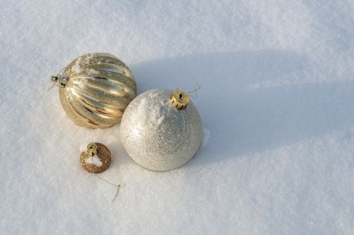 Background With Snow And Christmas