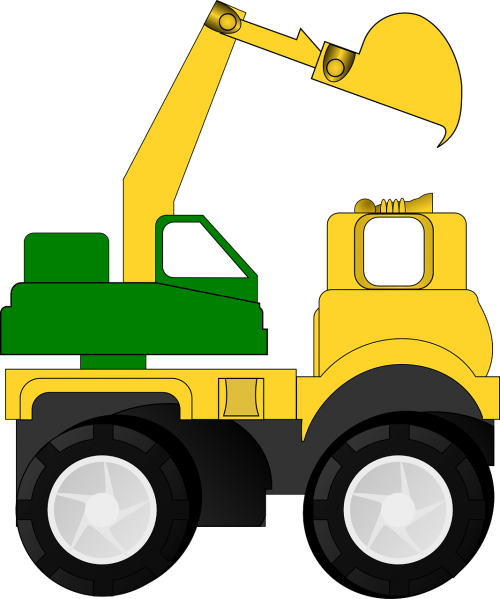 backhoe excavator dredger