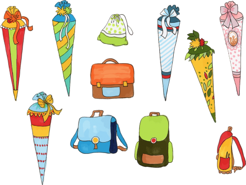 backpack bags colorful