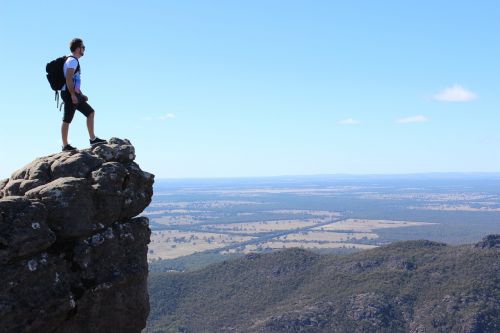 backpack scenic hiking