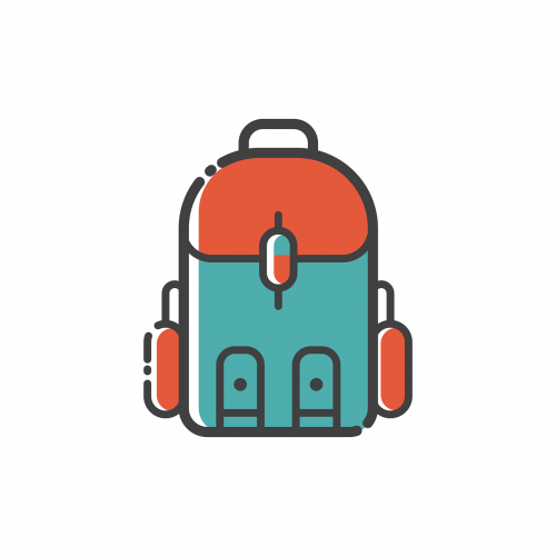 backpack icon design
