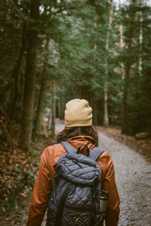 backpack people hiking