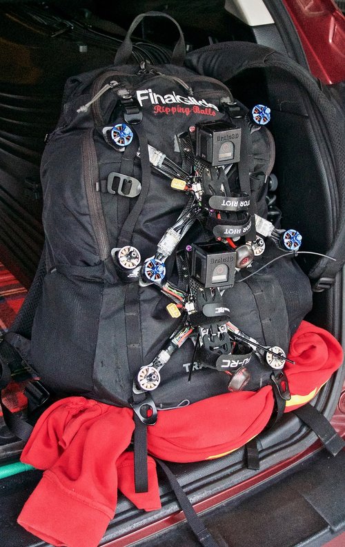 backpack  quadcopter  travel