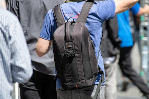 backpack  camera bag  photographer
