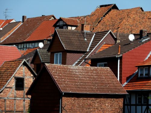 bad sooden-allendorf roofs homes