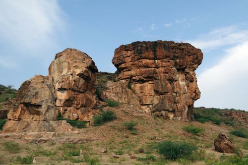 badami rocks sandstone