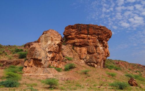 badami rocks sandstone