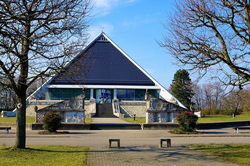 baden baden  church  park