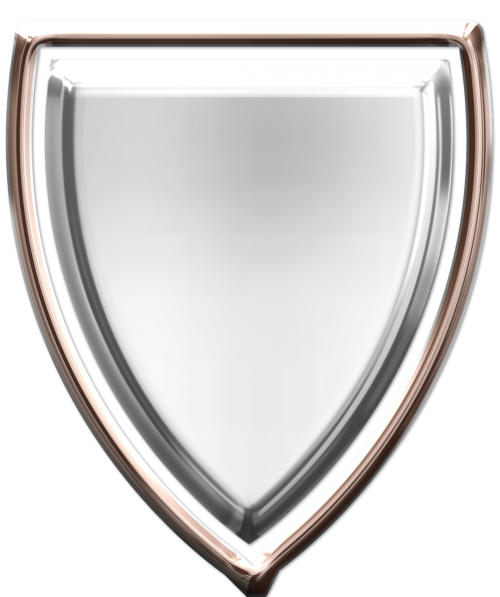 badge silver metallic