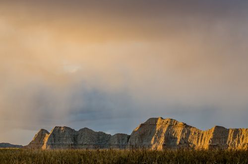 badlands rock formations south dakota