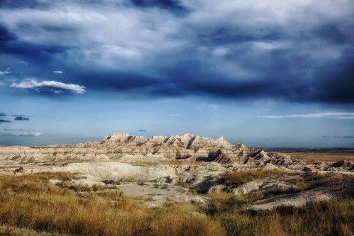 badlands south dakota landscape