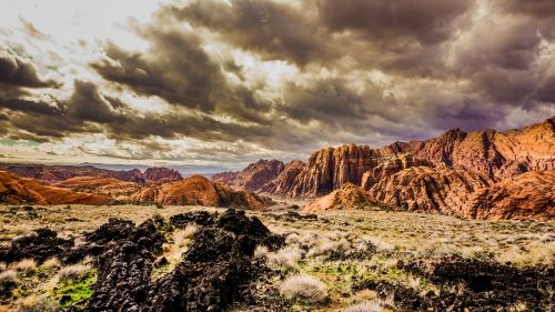 badlands landscape mountain