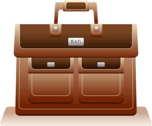 bag document bag brown