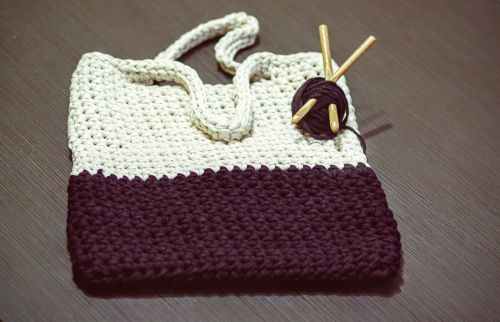 bag crocheting yarn