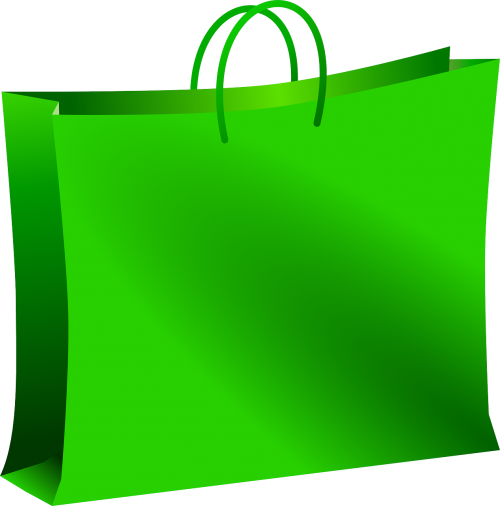bag green mall