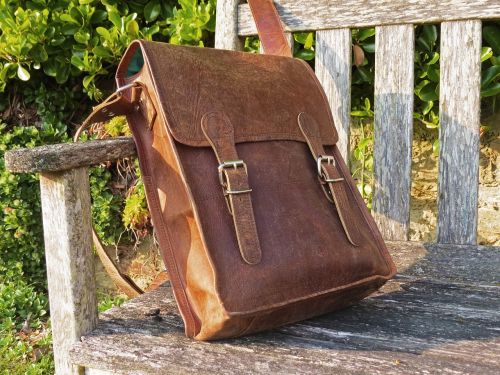 bag leather satchel