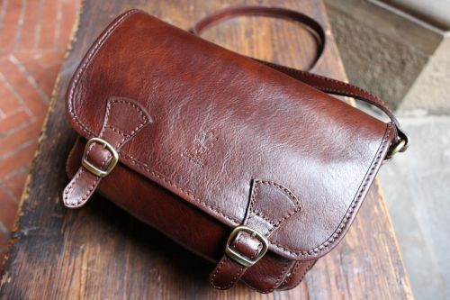 bag leather testa di moro