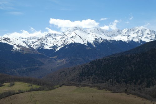 bagnères-baudéan  pyrénées  mountain
