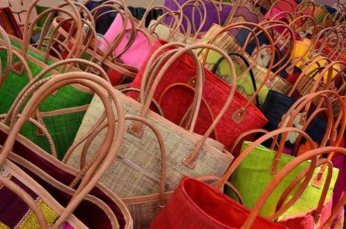 bags  baskets  market