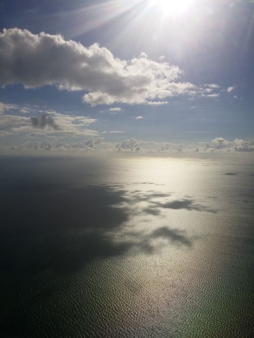 bahamas ocean clouds